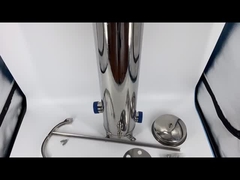 Best seller Copertura tipo flangia per la custodia del filtro del sacchetto in acciaio inossidabile singolo per il trattamento dell'acqua